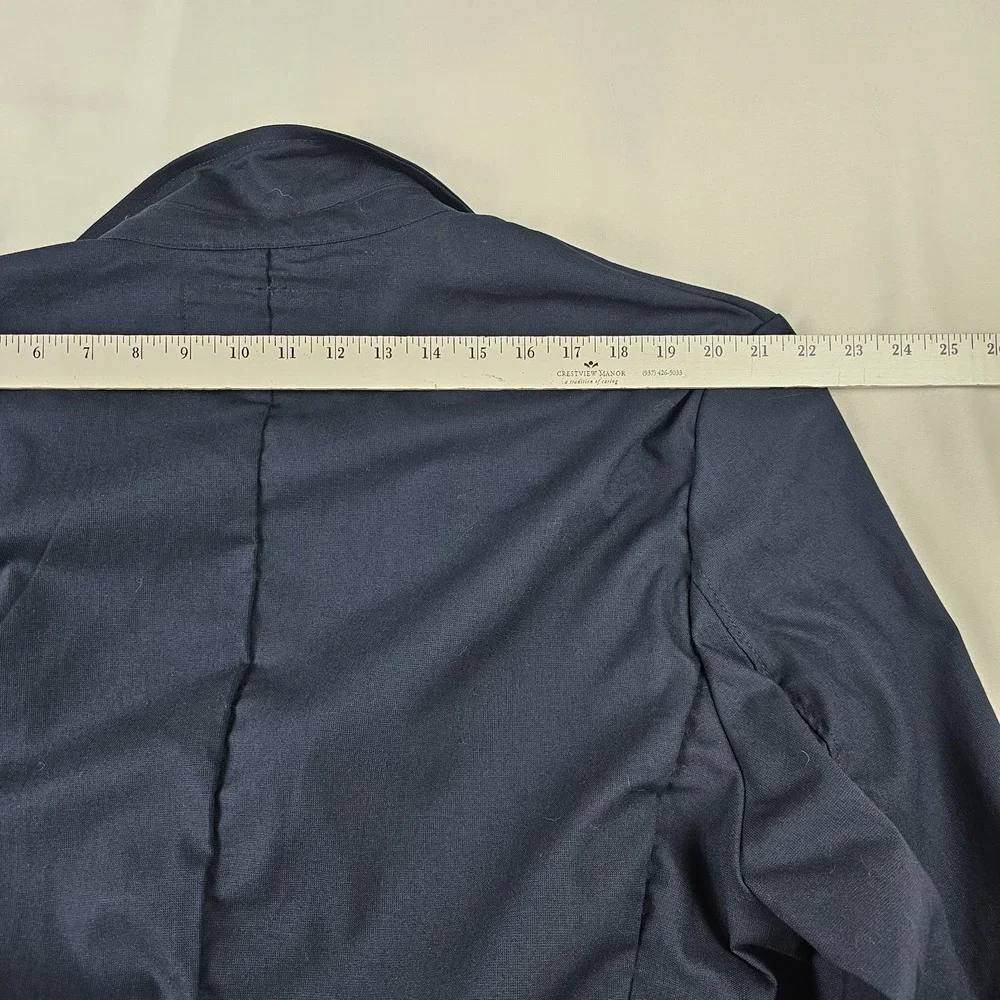 MICHAEL KORS Cotton Blazer Navy Blue Sport‎ Coat 46R